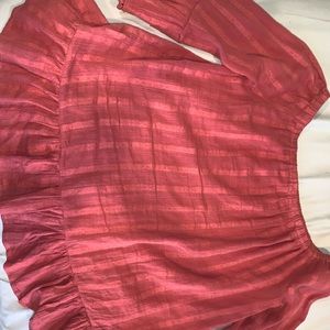 Super cute off the shoulder top